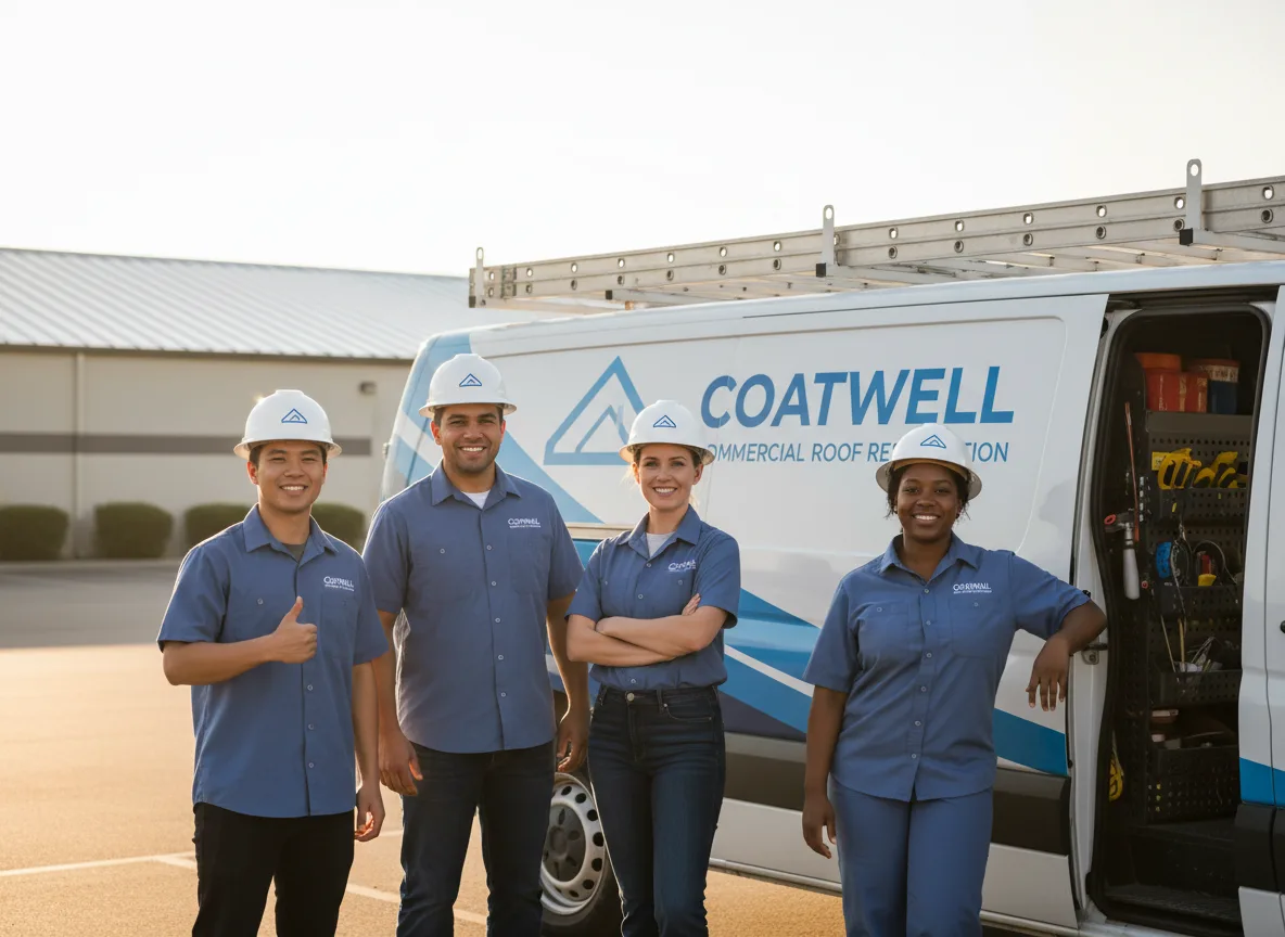 Commercial roof coating company in Dexter, OR